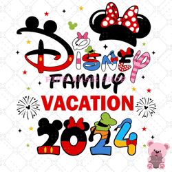 minnie ears disney 2024 family vacation svg, disney svg, disney mickey svg, digital download