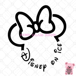 minnie disney on ice 2024 svg, disney svg, disney mickey svg, digital download
