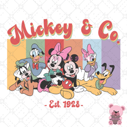 mickey mouse and best friend svg, disney svg, disney mickey svg, digital download