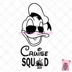 dunk donal cute cruise squad svg, disney svg, disney mickey svg, digital download