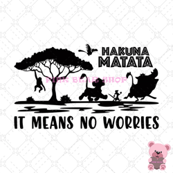disney animal kingdom hakana matata svg, disney svg, disney mickey svg, digital download