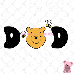 disney dad winnie the pooh bear svg, disney svg, disney mickey svg, digital download