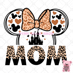 mom minnie mouse disney kingdom svg, disney svg, disney mickey svg, digital download