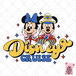 disney cruise mickey minnie captain mouse svg, disney svg, disney mickey svg, digital download