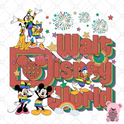 walt disney world mickey friends lgbt pride svg, disney svg, disney mickey svg, digital download