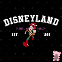 disneyland est 1995 christmas day woody svg, disney svg, disney mickey svg, digital download