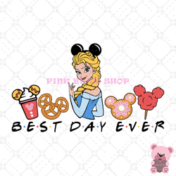 best day ever princess elsa disney snacks svg, disney svg, disney mickey svg, digital download