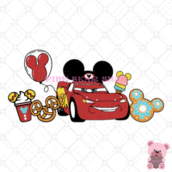 best day ever cars mcqueen disney snacks svg, disney svg, disney mickey svg, digital download