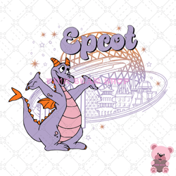 walt disney world epcot ball figment svg, disney svg, disney mickey svg, digital download