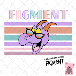 cool figment spark your inspiration svg, disney svg, disney mickey svg, digital download