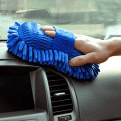 1pc Large Chenille Car Wash Sponge - Soft and Absorbent for Deep Cleaning - Perfect for Cars - Boats-