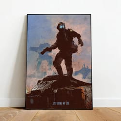 the elder scrolls skyrim map poster, canvas wall art, rolled canvas print, canvas wall print, game poster