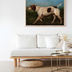 vintage horse animal sketch antique drawing print canvas poster framed rustic farmhouse wall art countryside equestrian