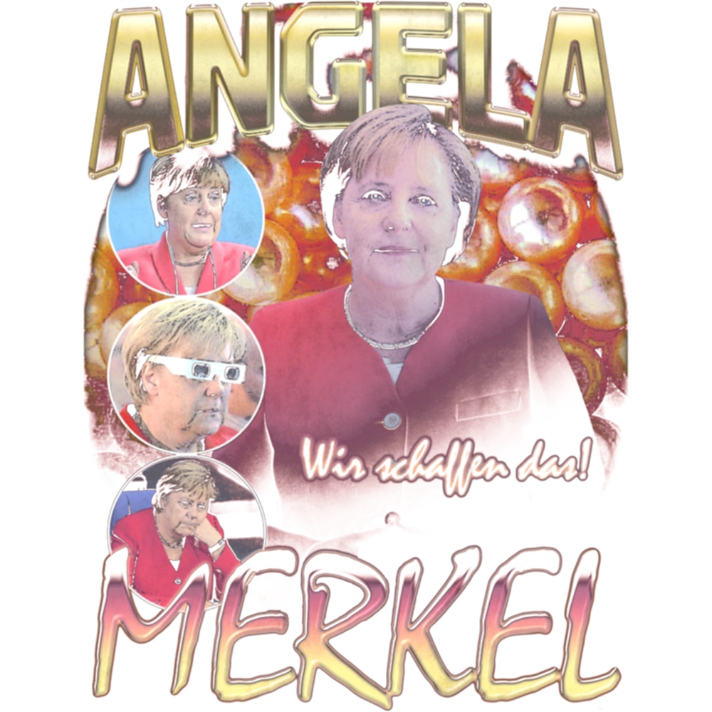 Angela Merkel Rap Bootleg Tee .png