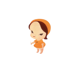 wendy prince kingdomyoshimoto nara smooking tapestry