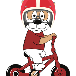 dog cool helmet (dog cycling)