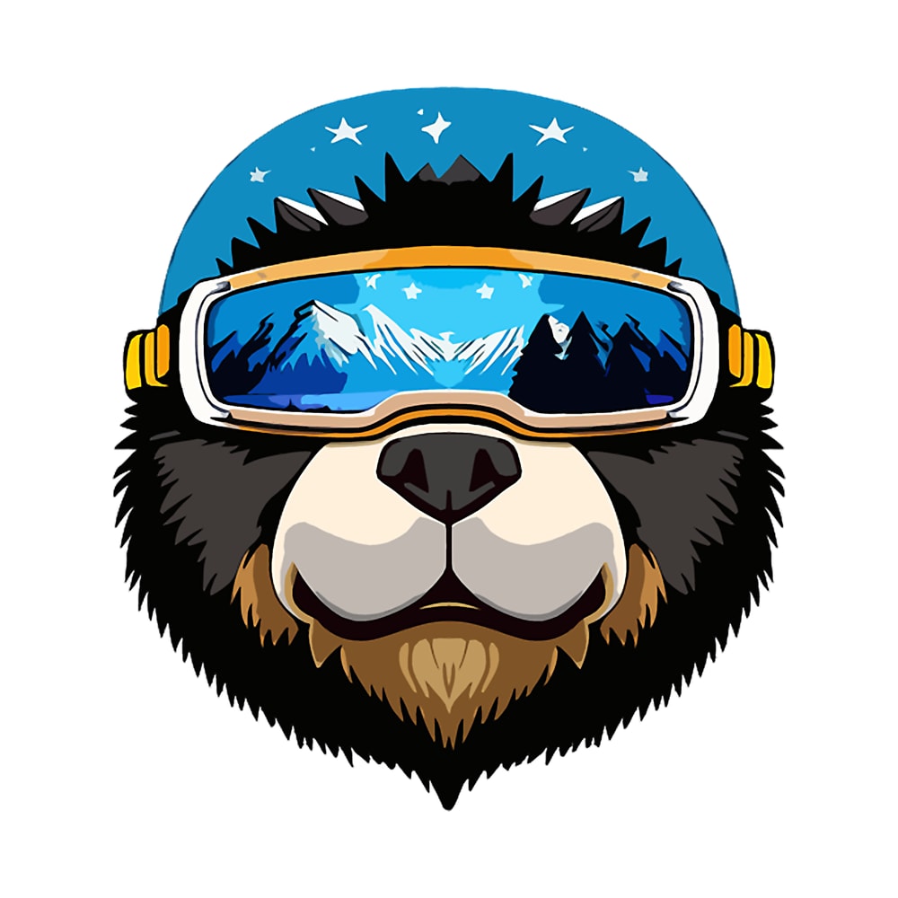 Dog Cool Skiing Helmet .png