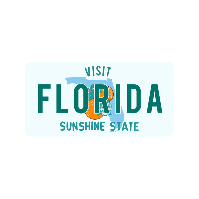 florida vintage license plate sticker .png