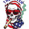 They even broke into my safe cool american skull smoking cigarette   .png