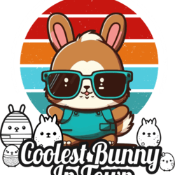 coolest bunny in town easterby vintage