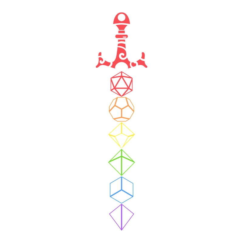 Rainbow Dice Sword Tabletop RPG Gaming .png