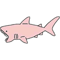Cute Pink Shark .png