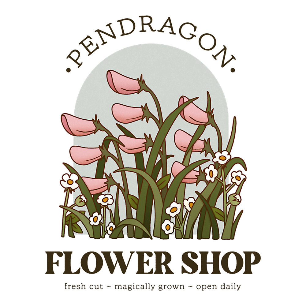 Pendragon Flower Shop - Howl's Moving Castle Inspired Design .png