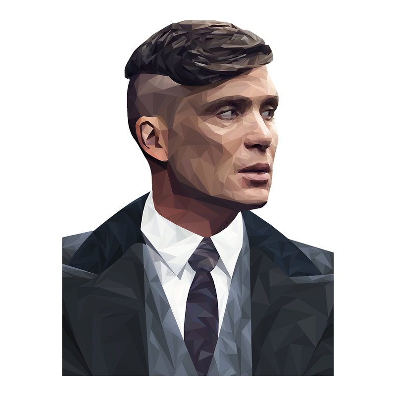 Tommy Shelby Low Poly .png