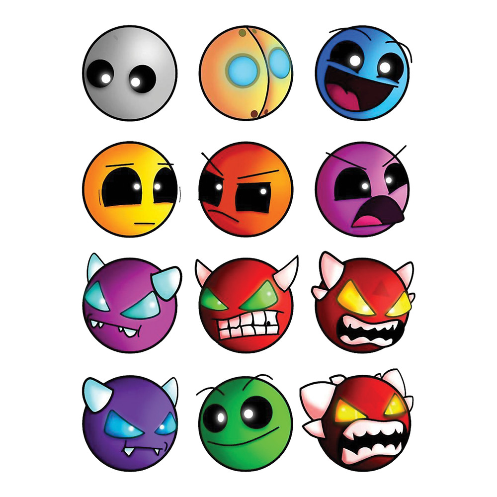 geometry dash difficulty demon faces .png