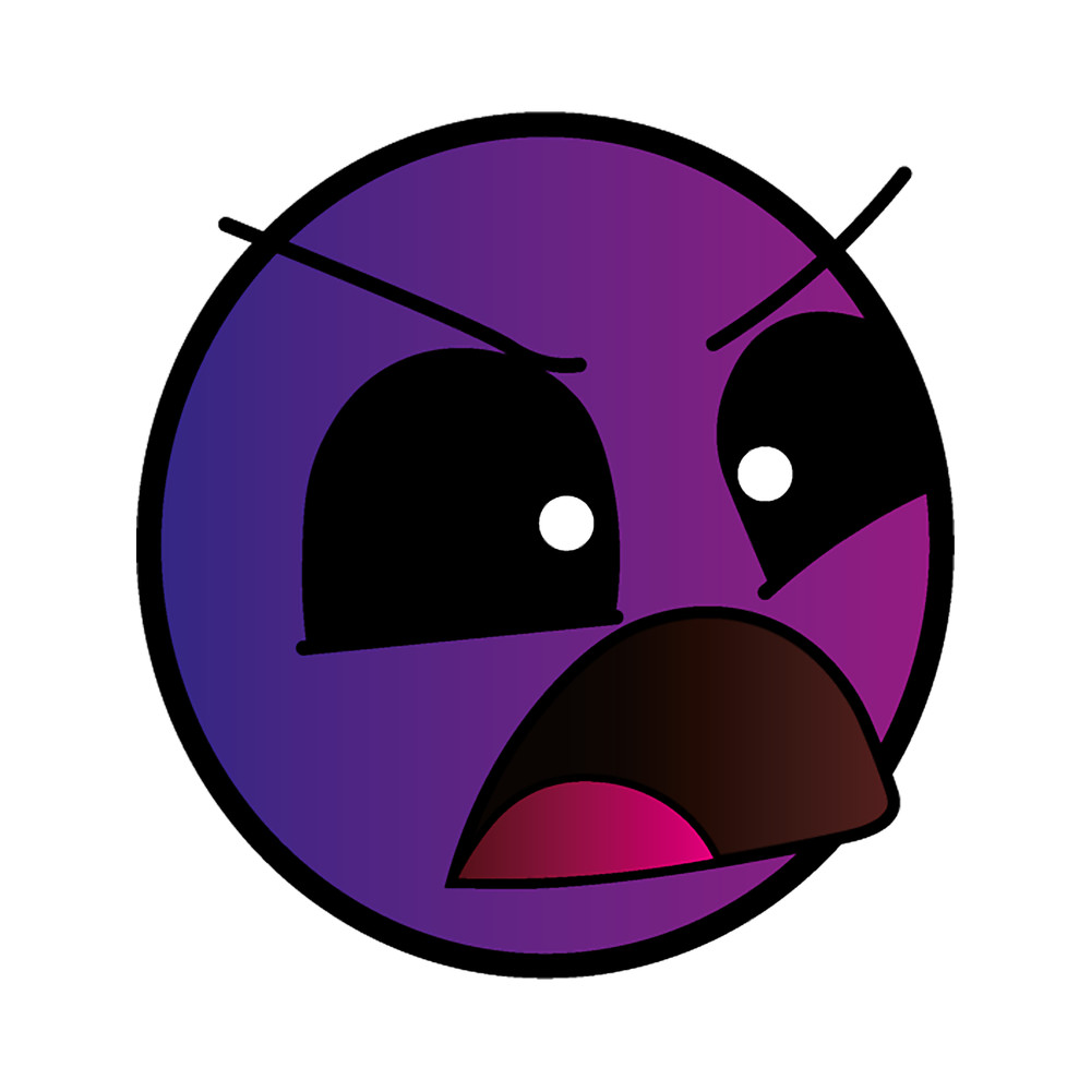 geometry dash Difficulty Insane face Level .png