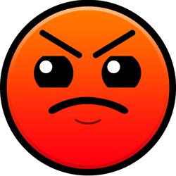 geometry dash harder sticker