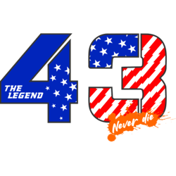 the legend 43 never die t-shirt124