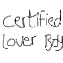 certified lover boy cap
