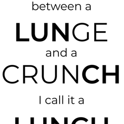 crunch lunge lunch premium