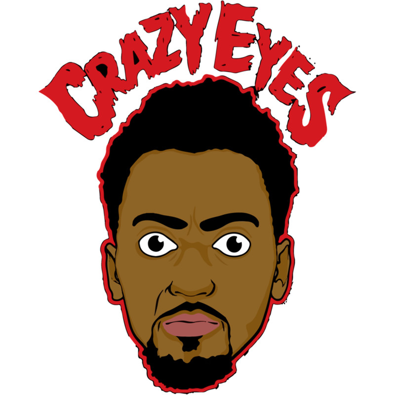 Portis Jr Crazy Eyes Funny Basketball Players Essential .png