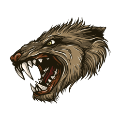 monster screaming illustration