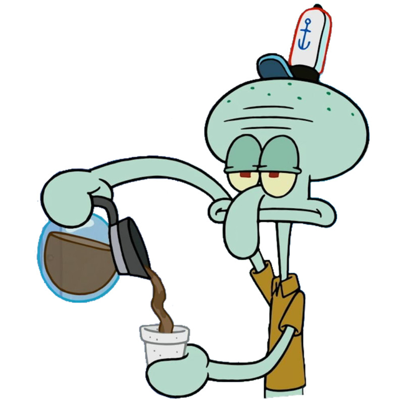 Squidward Coffee Magnet .png