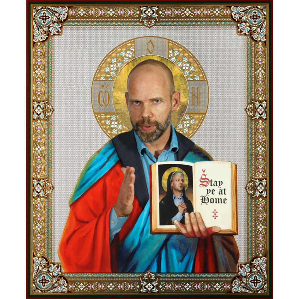 Saint Jeroen COVID Commander Magnet.png