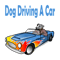 Dog Driving A Car Classic .png