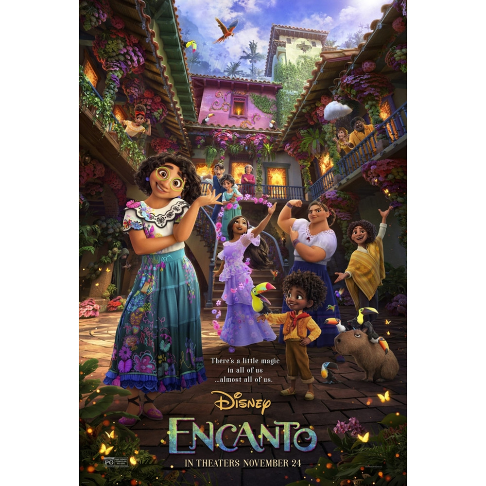 Encanto - Mirabel with family Poster.png