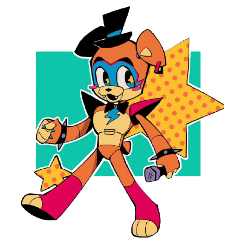 glamrock freddy-Security Breach Fnaf .png