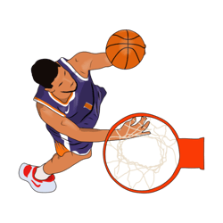 devin booker from above phoenix basketball