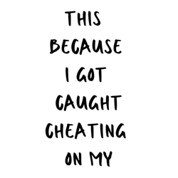 i got caught cheating on my husband