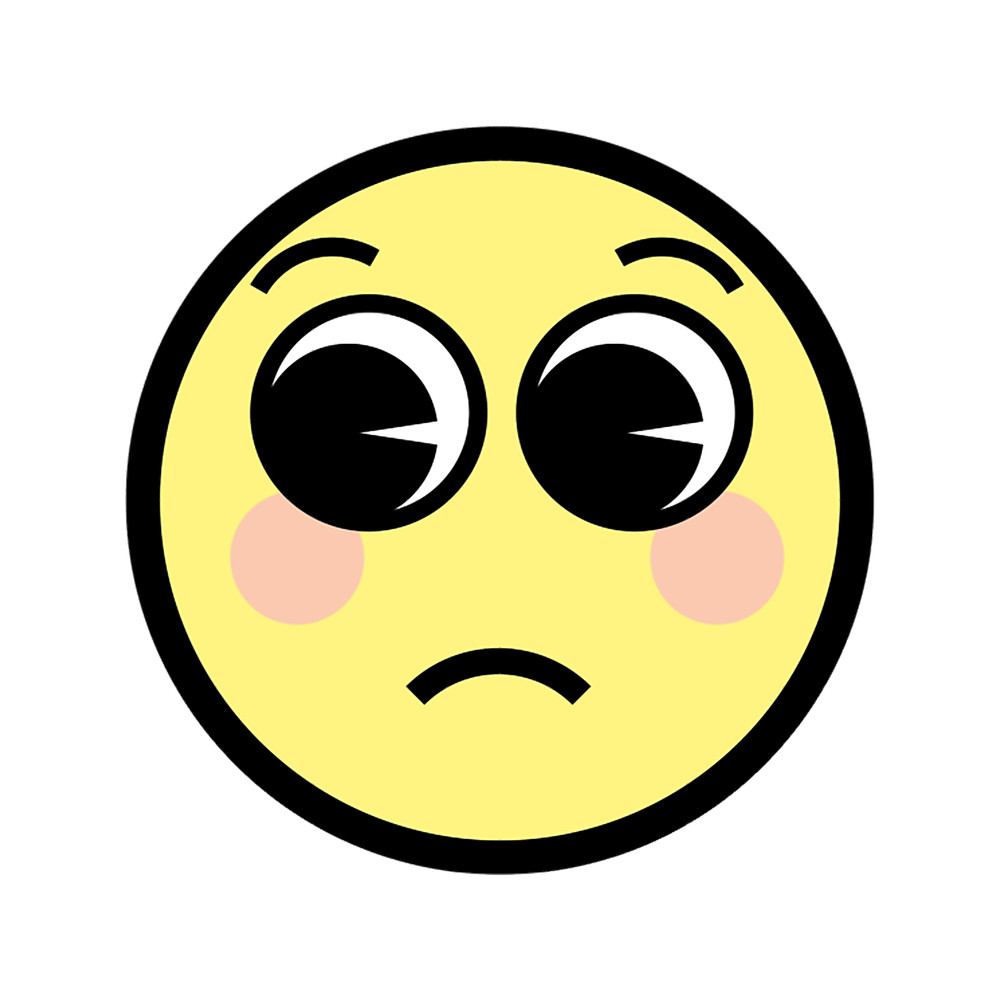 Cool Sad Face Emoji Icon Design.png
