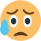 Emoji Sad but Relieved Face Gift for Emoji Lovers (2).png