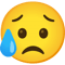 Emoji Sad Disappointed but Relieved Face Gift for Emoji Lovers.png