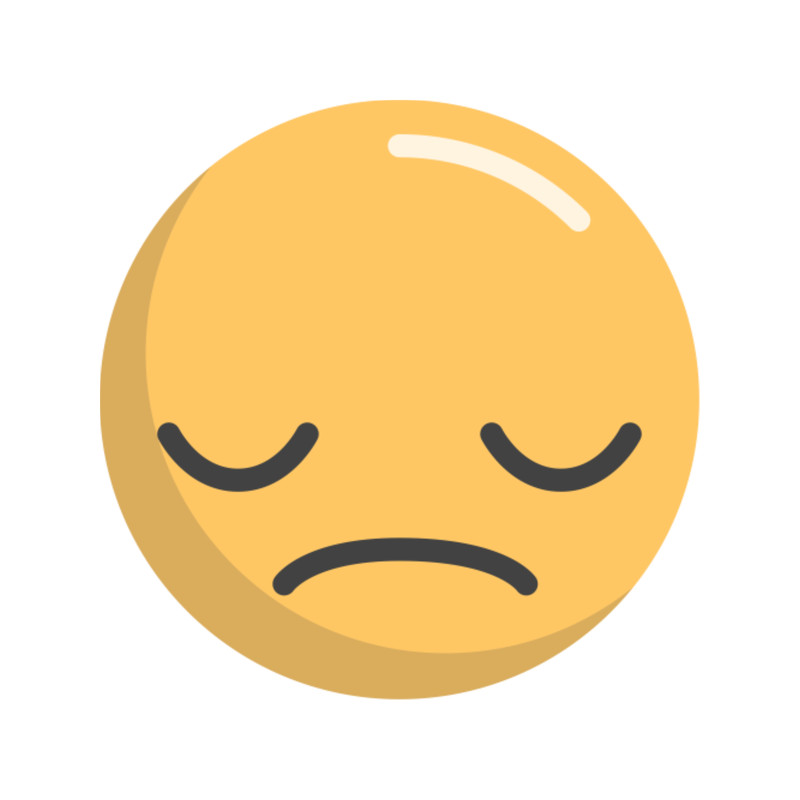 Emoji Smiley Face Upset Emoticon For Sad People41.png