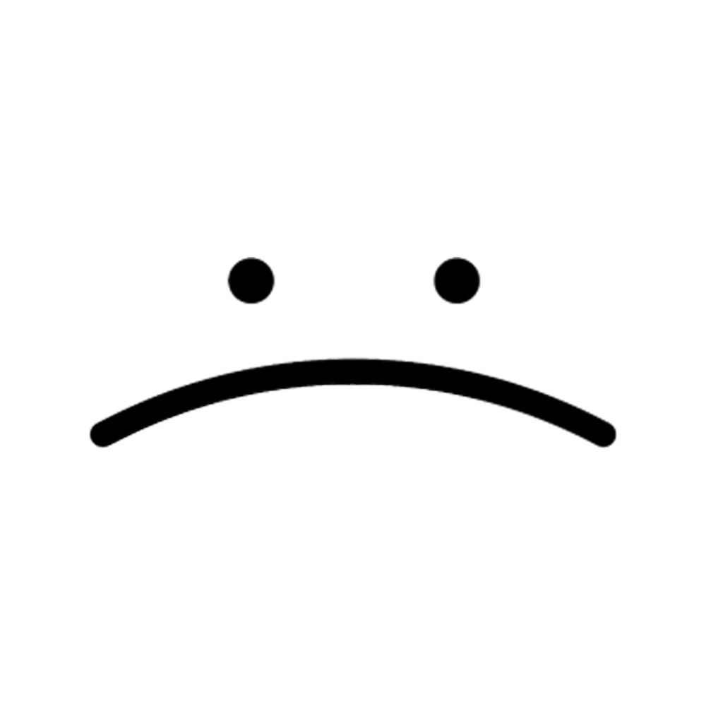 Simple Sad Emoji - Sad Emotion Vibe.png