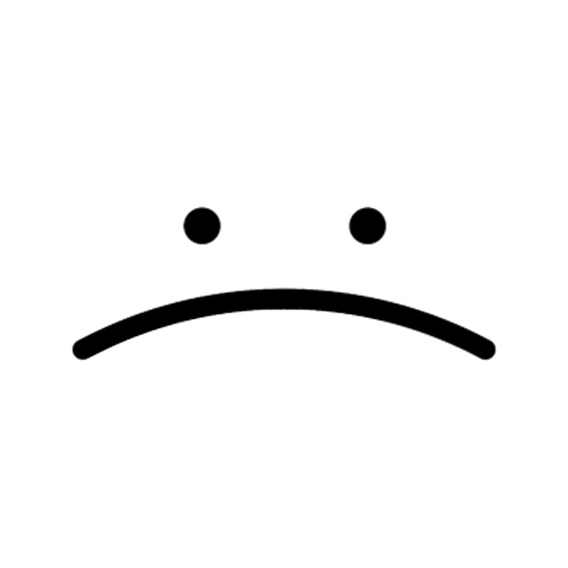 Simple Sad Emoji - Sad Emotion Vibe.png
