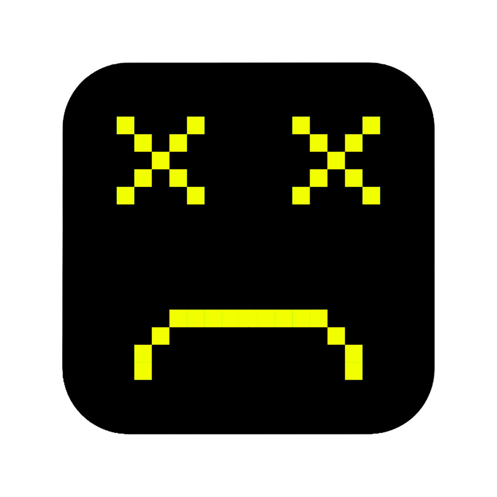 Yellow Sad Square Pixel art Emoji.png